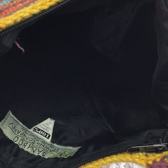 Bamboo Trading Company Colorful Soft Woven Guatemalan Crossbody Bag - Picture 8 of 11